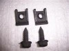 COOLANT BOTTLE NUTS & U NUTS 2 78-79 CAMARO